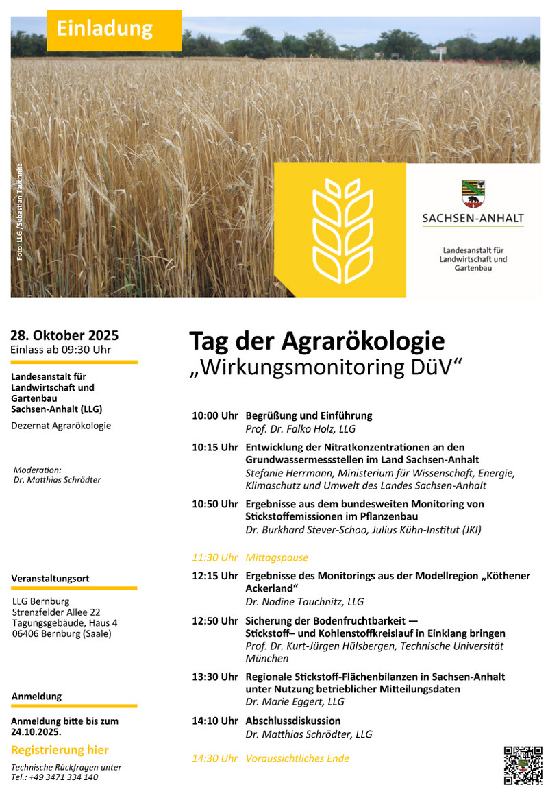 Tag der Agrarökologie am 28.10.2025